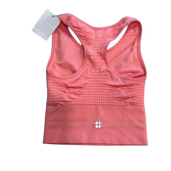 SWEATY BETTY Calypso Pink Sports Bra Size XS NEW - Picture 5 of 6